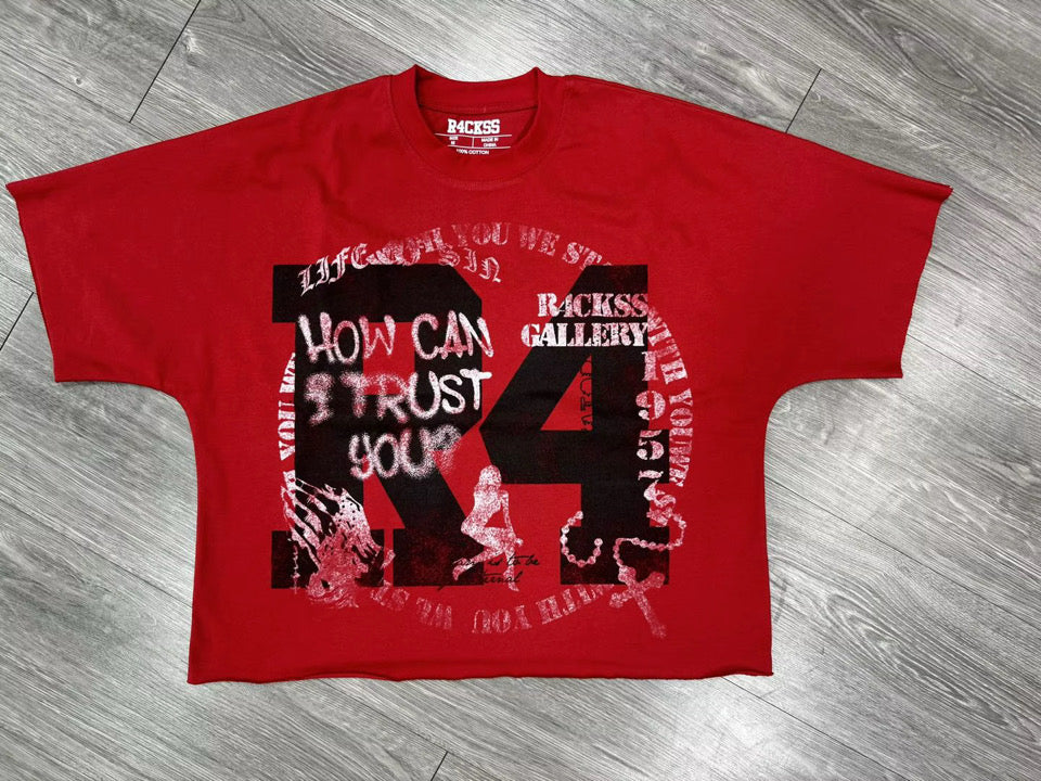 R4 Gallery tee red