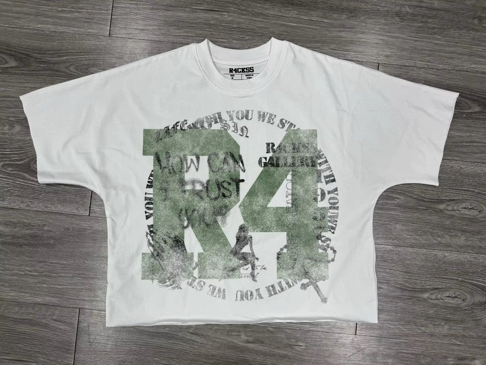 R4 Gallery tee white