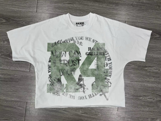 R4 Gallery tee white